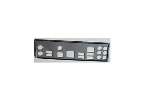 Shield plaque arriere - i/o,