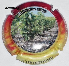 Capsule de Champagne :  Extra !!!  PIERRE Christophe , n°4 , millésime 2009