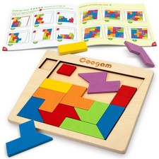 Blocs de puzzle en bois