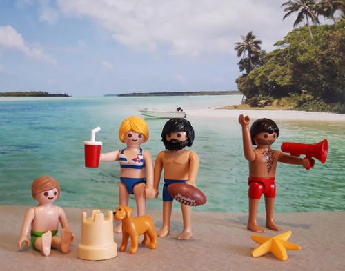 Playmobil plage vacances beach - vacances,