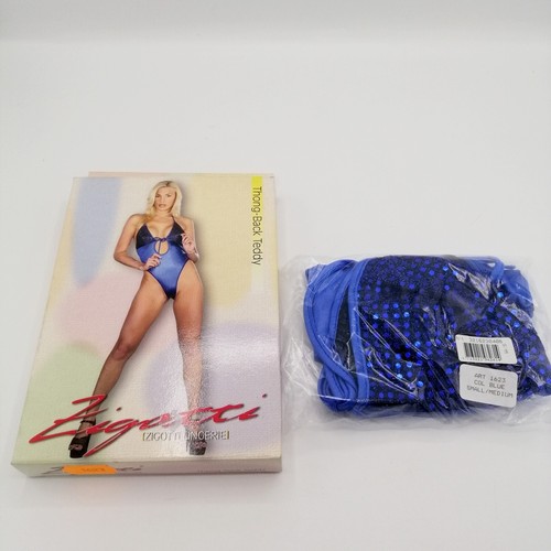 Body string bleu coupe haute