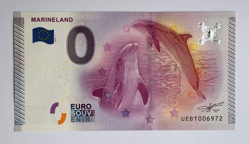 Billet euro marineland - 0,
