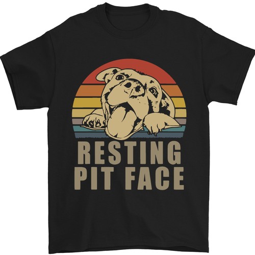 Repos pit bull visage - repos,