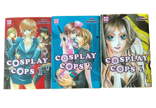 Manga cosplay cops tomes - manga, à