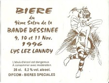 Etiquette BD Bière - LOISEL -