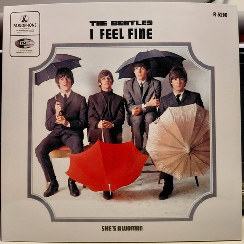 Beatles feel fine single - fine, 7'