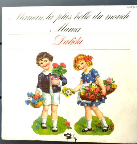 Dalida disque vinyle 45 t - dalida, ..disque
