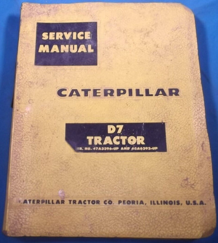 Cat caterpillar d7e - caterpillar,