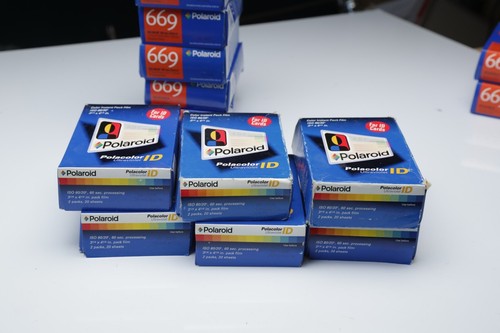 Polaroid 669 film exp - id, film exp