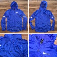 Veste respirante réfléchissante Nike Vapor Shield Running BLEU 683611 452 S n...