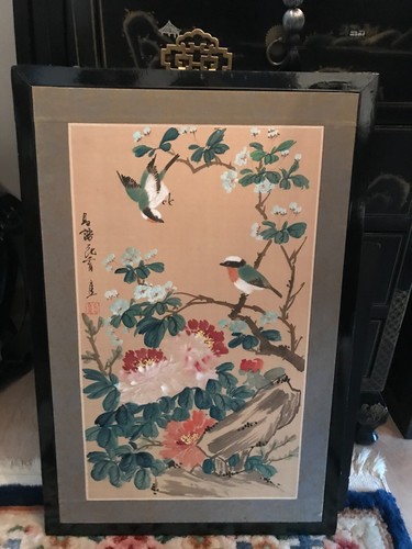 Tableau peinture chinoise - tableau,