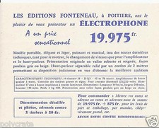 Publicité ancienne _Editions