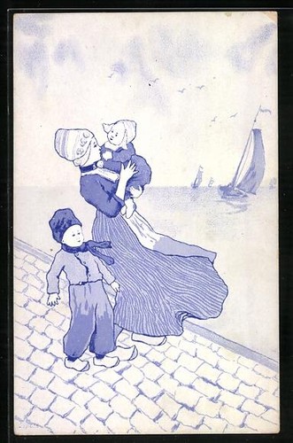 Carte postale artiste - carte, d'artiste