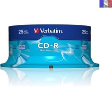 Pack de 25 CD-R Verbatim 52x -