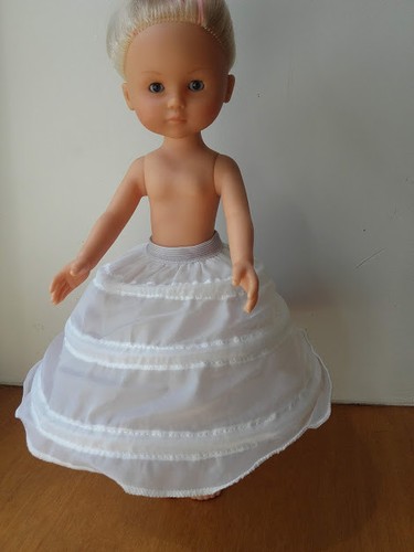 Tenue jupon blanc - , robe