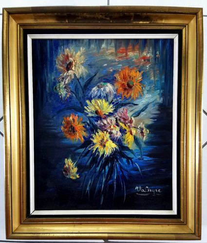 Tableau huile sur toile - , nature