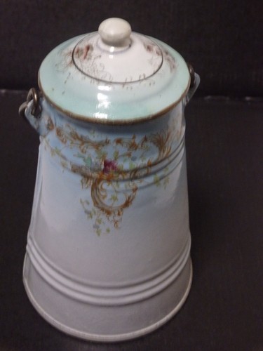 Pot lait cafetière tôle - lait,