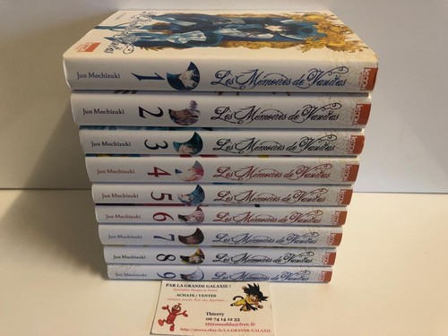 Lot mangas les mémoires - mangas,
