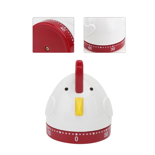 1pc cartoon rooster timer home - 1pc,