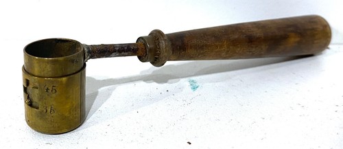 Ancien doseur poudre plomb - ancien,