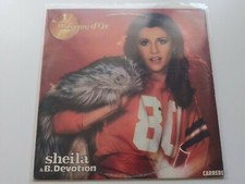 SHEILA TRES RARE VINYL LP 33T PRESSAGE GRECE "DISQUE D'OR S.B DEVOTION" TRES BO