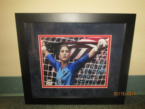 Hope solo signed framed - hope,