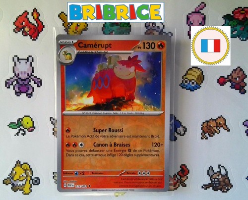 Carte pokemon camérupt - pokemon,