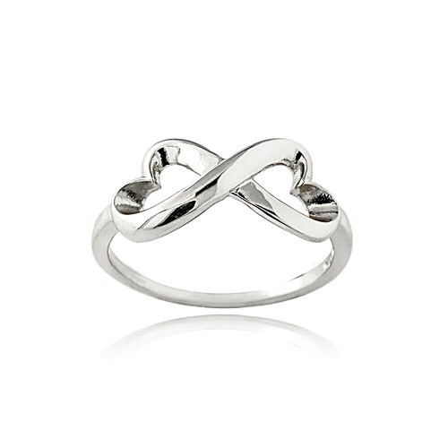 Argent sterling infini - argent, coeur