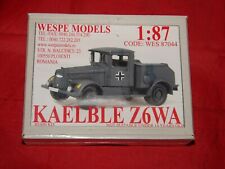 WESPE MODELS HO KAELBLE Z6WA