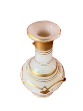 Petit vase opaline balustre