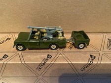 NOREV PLASTIQUE ANCIENNE BOITE LAND ROVER, MILITAIRE -1/43-IDEM PAYA RICO