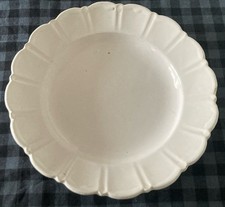 Ancien Plat Rond blanc