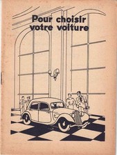 Catalogue brochure Citroën