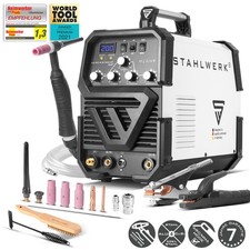 Poste à souder STAHLWERK AC/DC TIG 200 ST IGBT inverter de soudage à MMA 200A