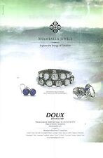 PUBLICITE ADVERTISING   SHAMBALLA JEWELS joaillerie bijoux bagues bracelets 