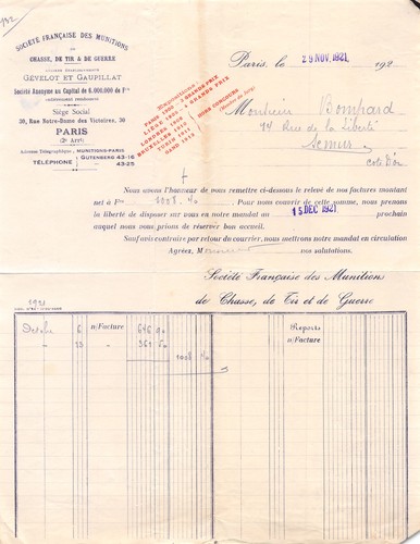 1921 societe francaise - 1921,