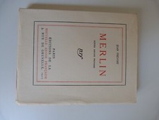 Jean PREVOST, Merlin. Edition