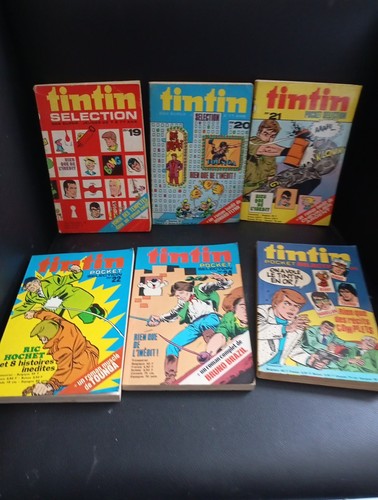 Tintin selection lot 6 - selection,