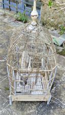Ancienne cage oiseaux en - oiseaux,