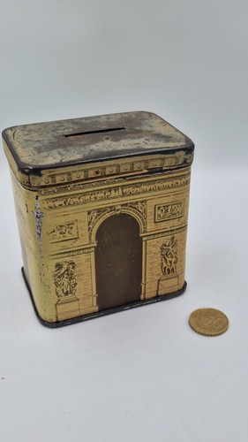 Ancienne boîte publicitaire