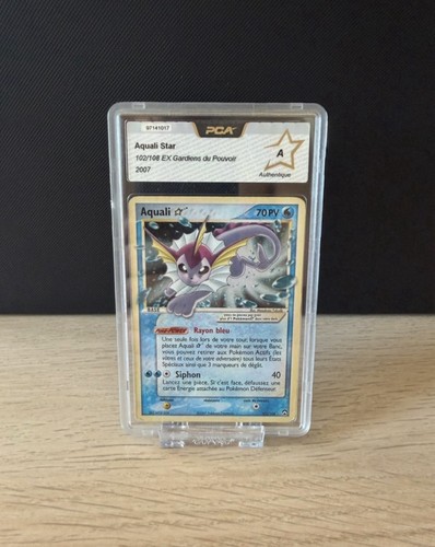 Carte pokémon aquali gold - carte,