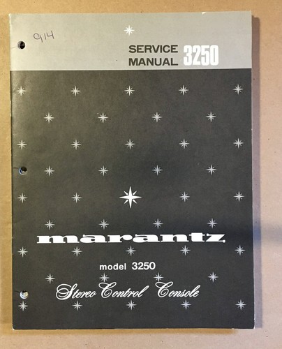 Marantz model 3250 preamp - marantz,