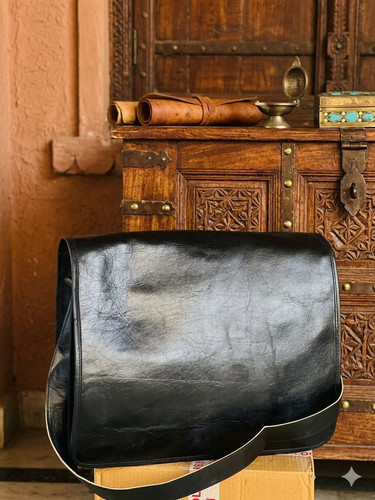 Sac besace homme - sac, cuir