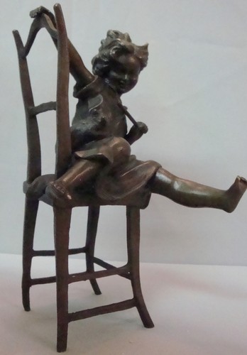 Statue sculpture chat - statue,