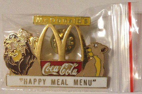 Pin donald coca cola - mc,