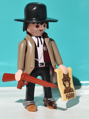 Figurine playmobil sheriff - figurine,
