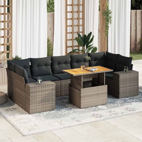 Salon jardin avec coussins - de,