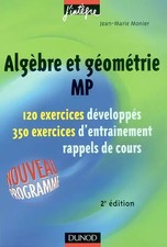 Exercices de mathématiques : Algèbre et géométrie MP, 2e année - Série pour MP, 