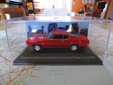 Plymouth Barracuda Sports Fastback 1968 American Cars 1/43 IXO pour Altaya