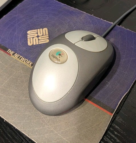 Retro logitech mouseman dual - retro,